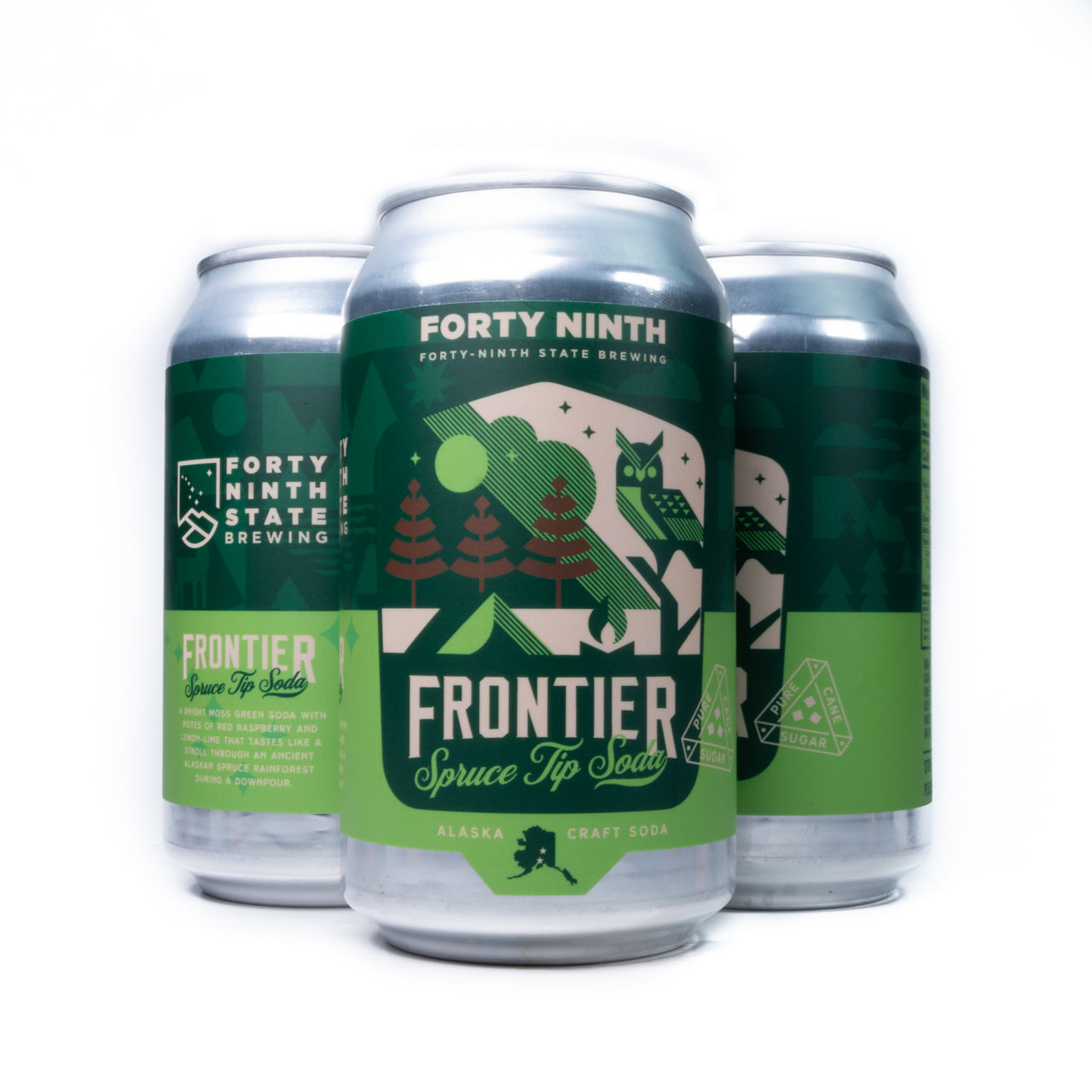 Frontier Spruce Tip Soda - 4 Pack